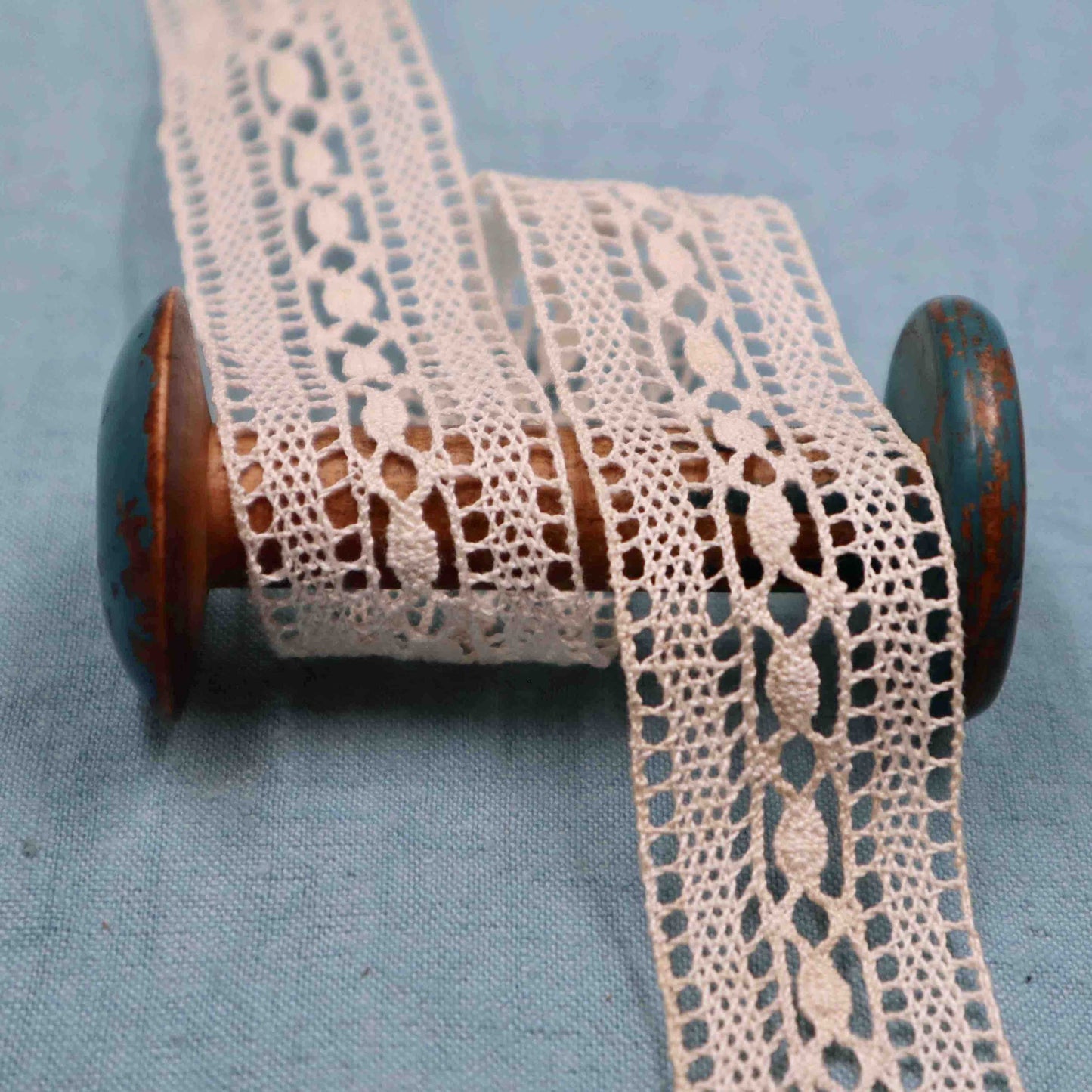 Cotton Bobbin Lace Trim - Bobbins&Needles