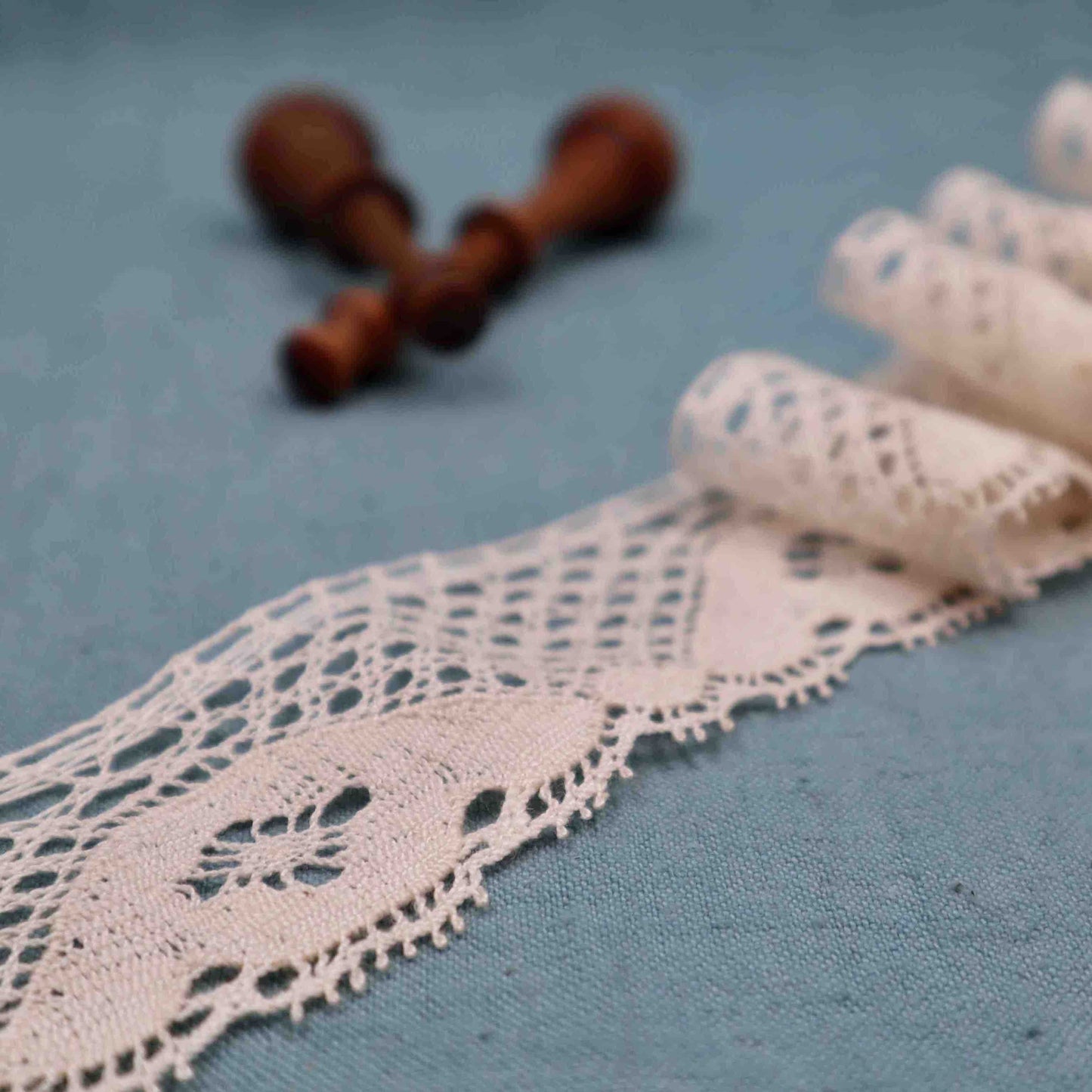 Cotton Bobbin Lace Trim - Bobbins&Needles