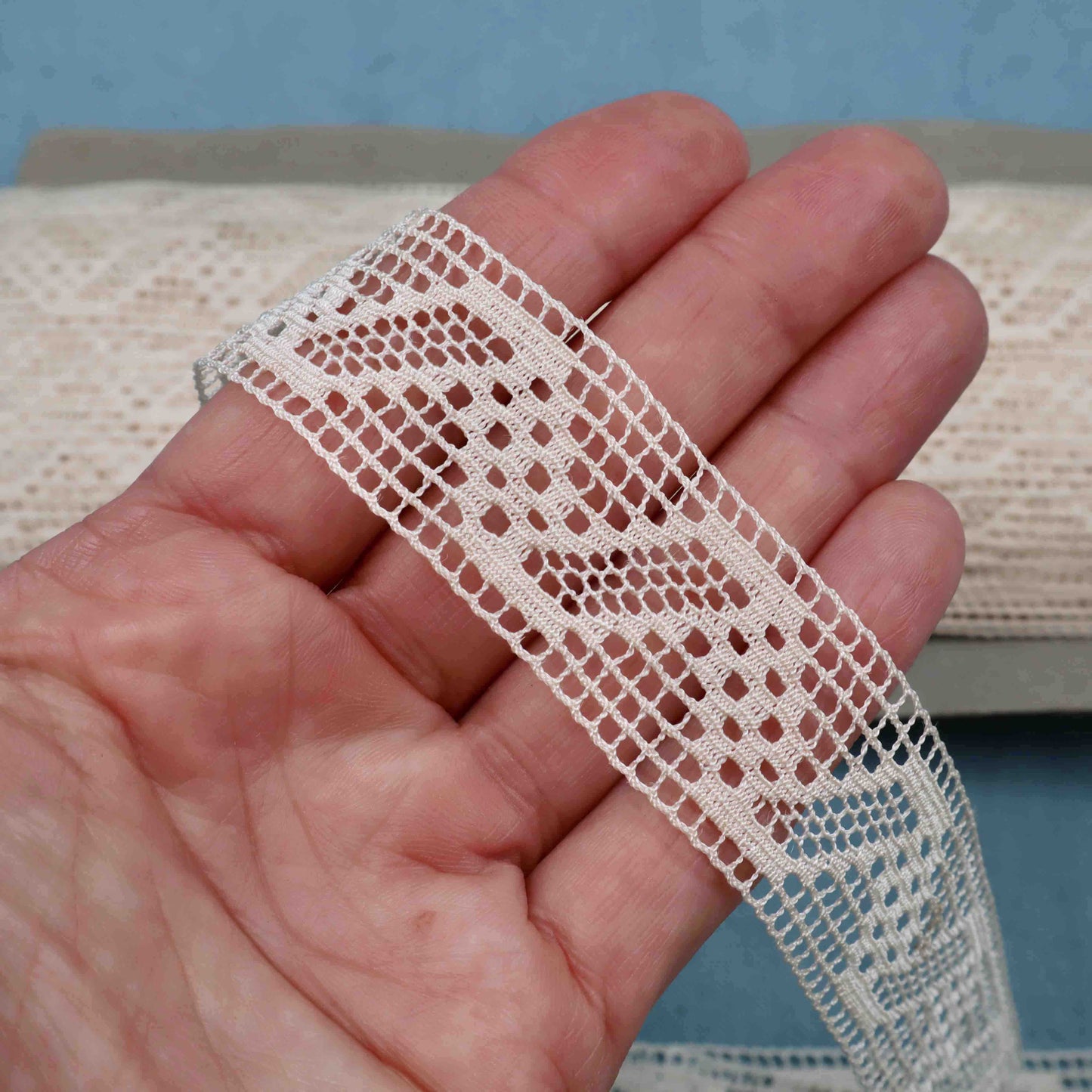 Vintage Cotton Lace Trim - Bobbins&Needles