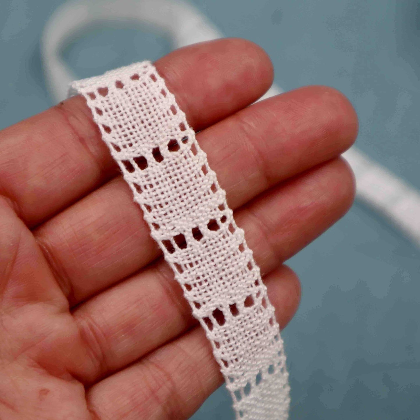Cotton Bobbin Lace Trim - Bobbins&Needles
