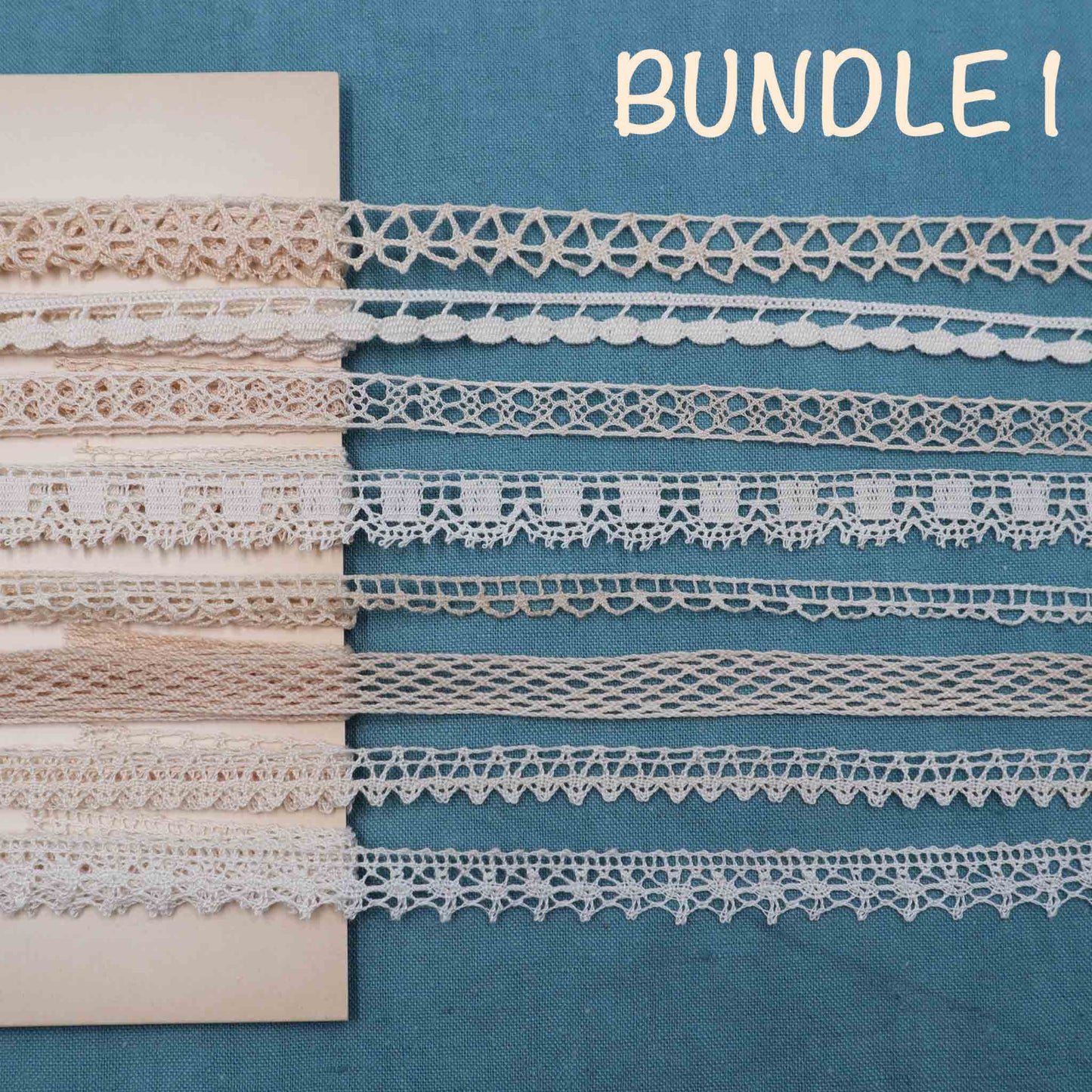 Lace Bundle Bobbin Lace Trims - Bobbins&Needles