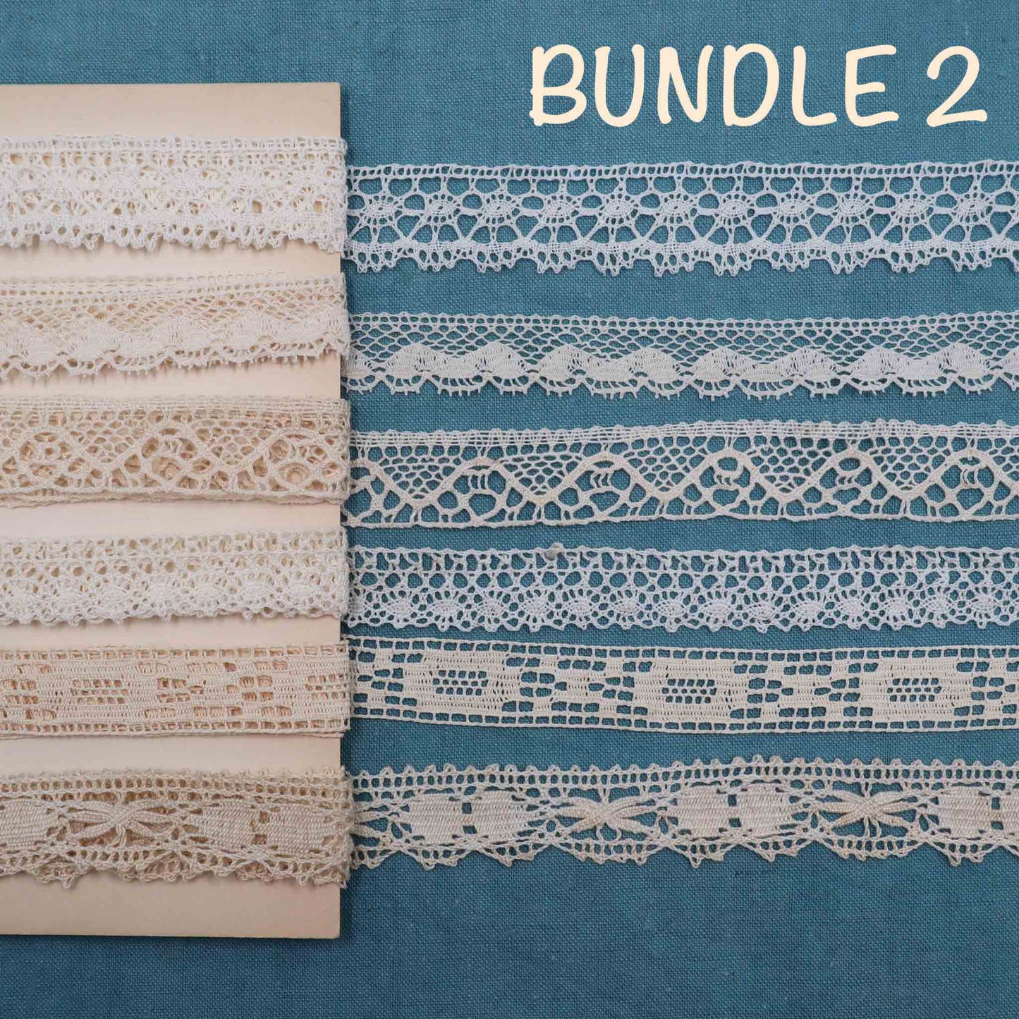 Lace Bundle Bobbin Lace Trims - Bobbins&Needles