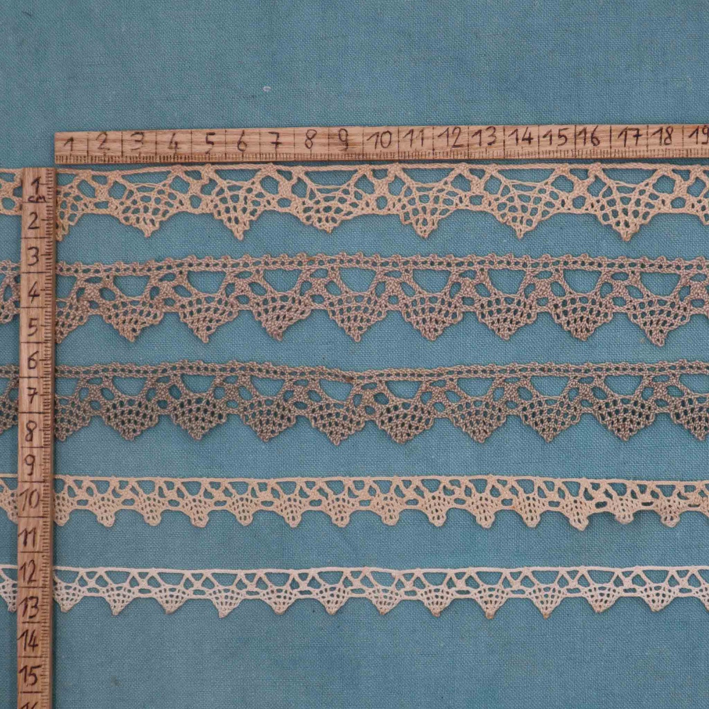 Cotton Bobbin Lace Trim - Bobbins&Needles