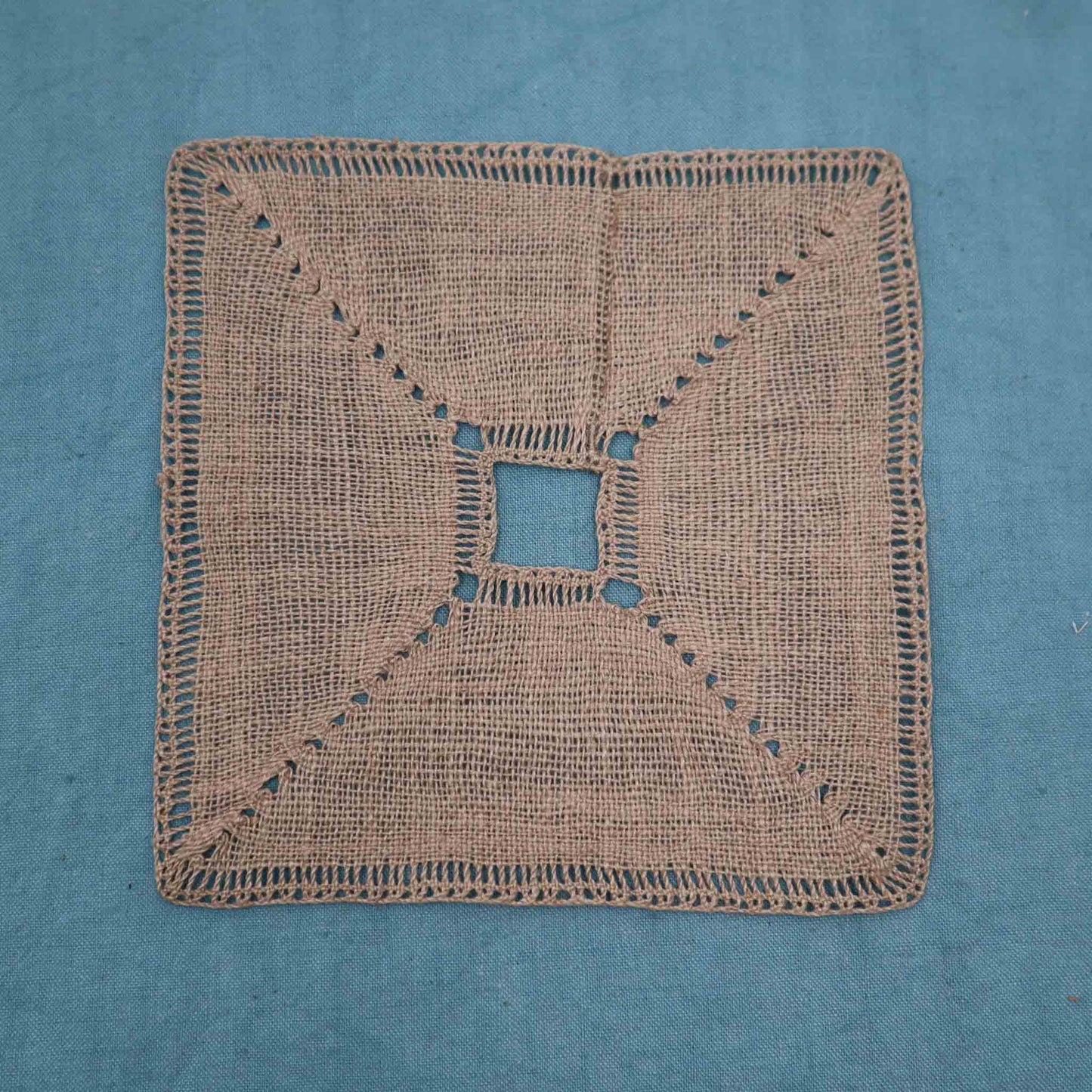 Insert Handmade Linen Lace - Bobbins&Needles