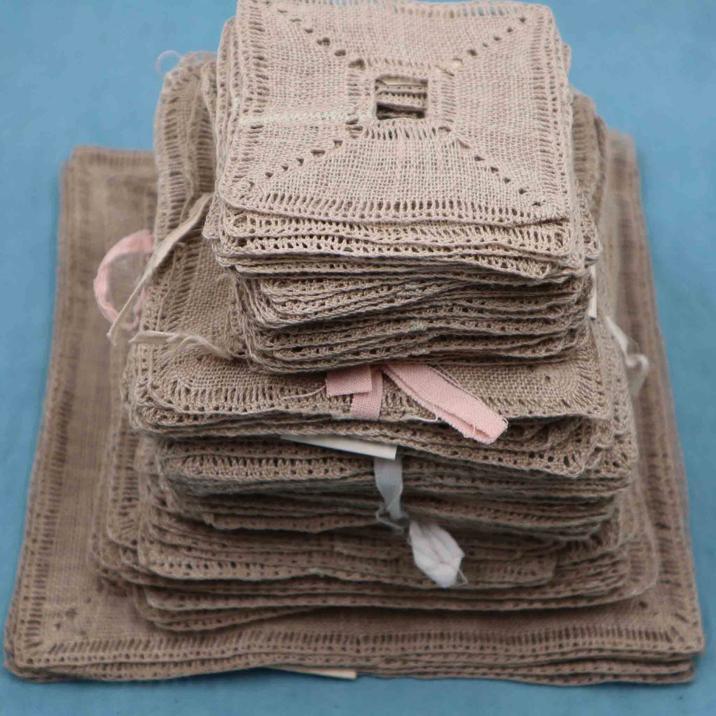 Insert Handmade Linen Lace - Bobbins&Needles