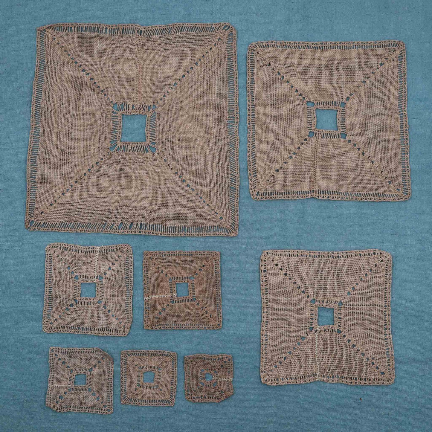 Insert Handmade Linen Lace - Bobbins&Needles