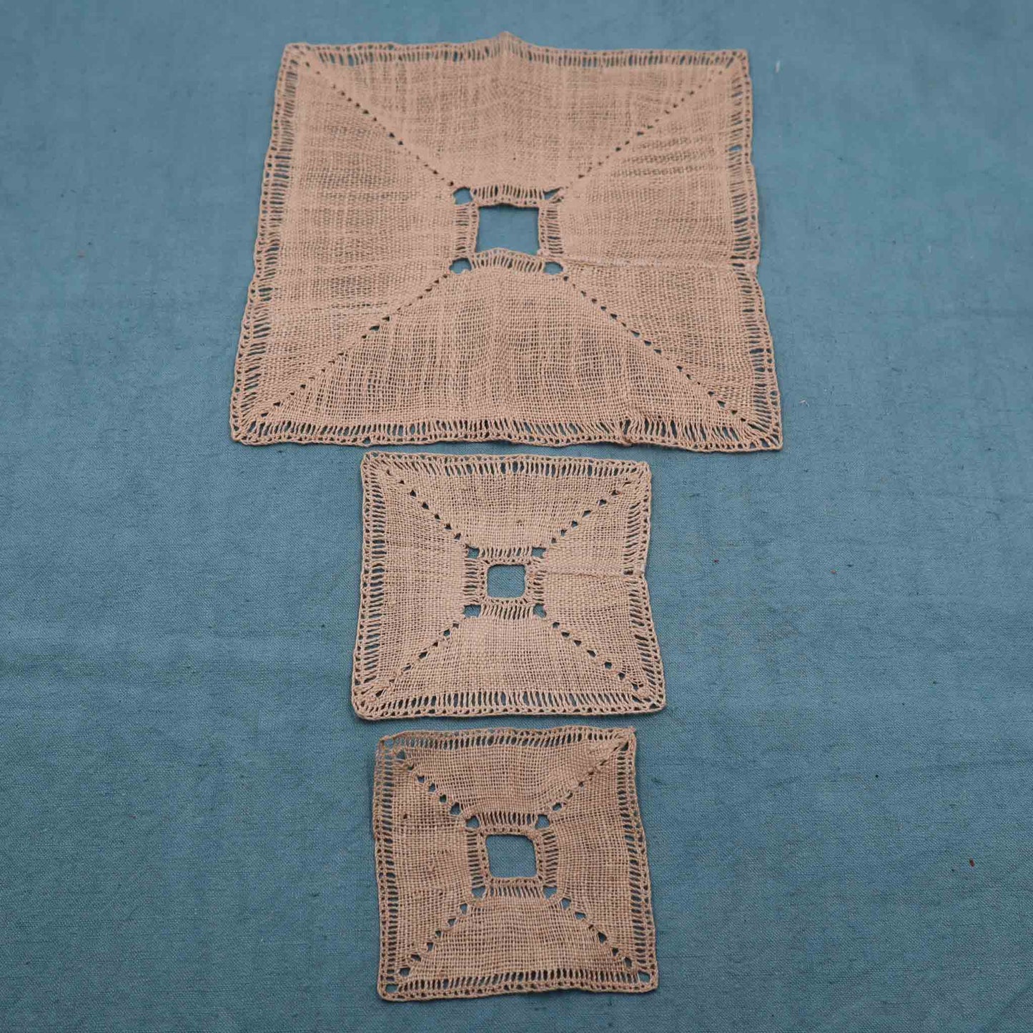 Insert Handmade Linen Lace - Bobbins&Needles