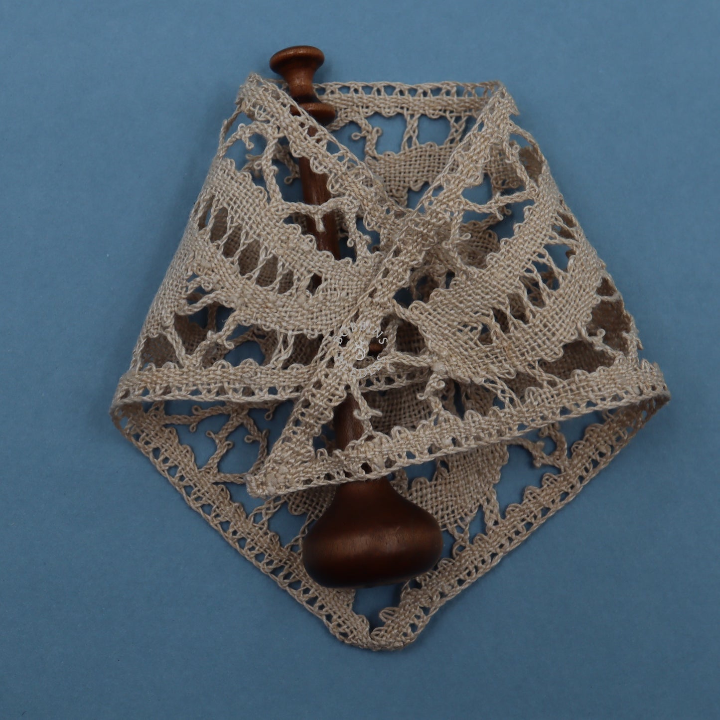 Set of 12 Handmade Corner Lace Triangles – Ornamental Design