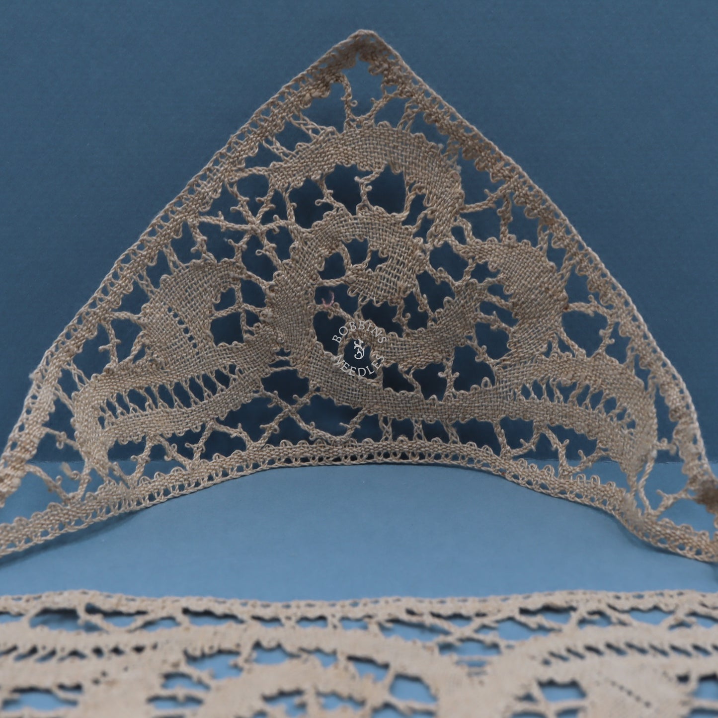 Set of 12 Handmade Corner Lace Triangles – Ornamental Design