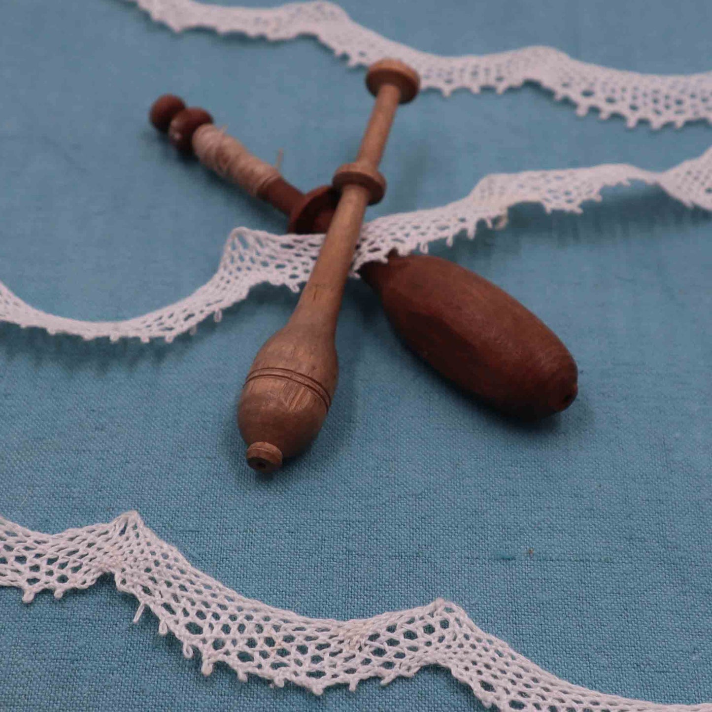 Handmade Linen Lace Trim - Bobbins&Needles
