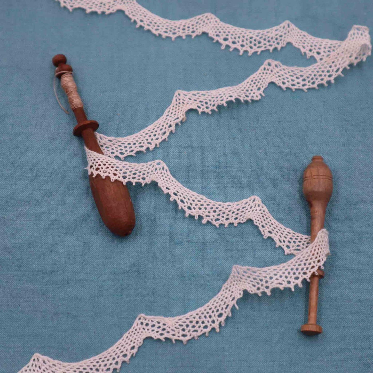 Handmade Linen Lace Trim - Bobbins&Needles
