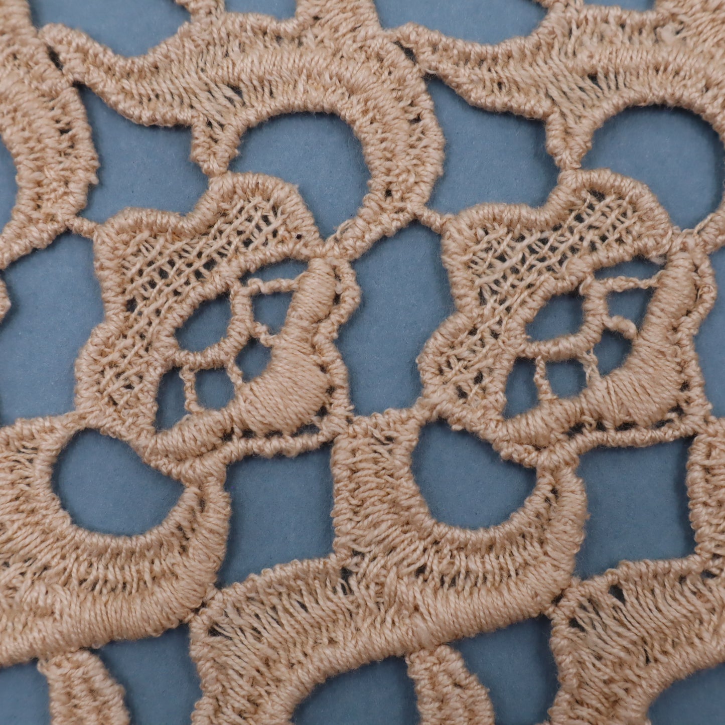 Antique Belgian Linen Curtain – 300 × 190 cm Swiss Linen Panel with Bruges Guipure Lace