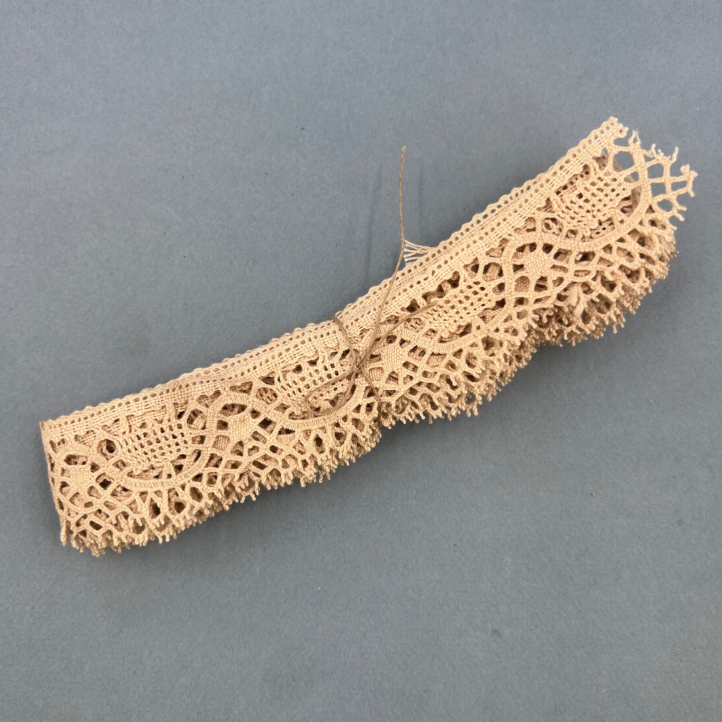 Wholesale Vintage French Lace Trim – 4.8m – Le Puy-en-Velay Cotton Lace