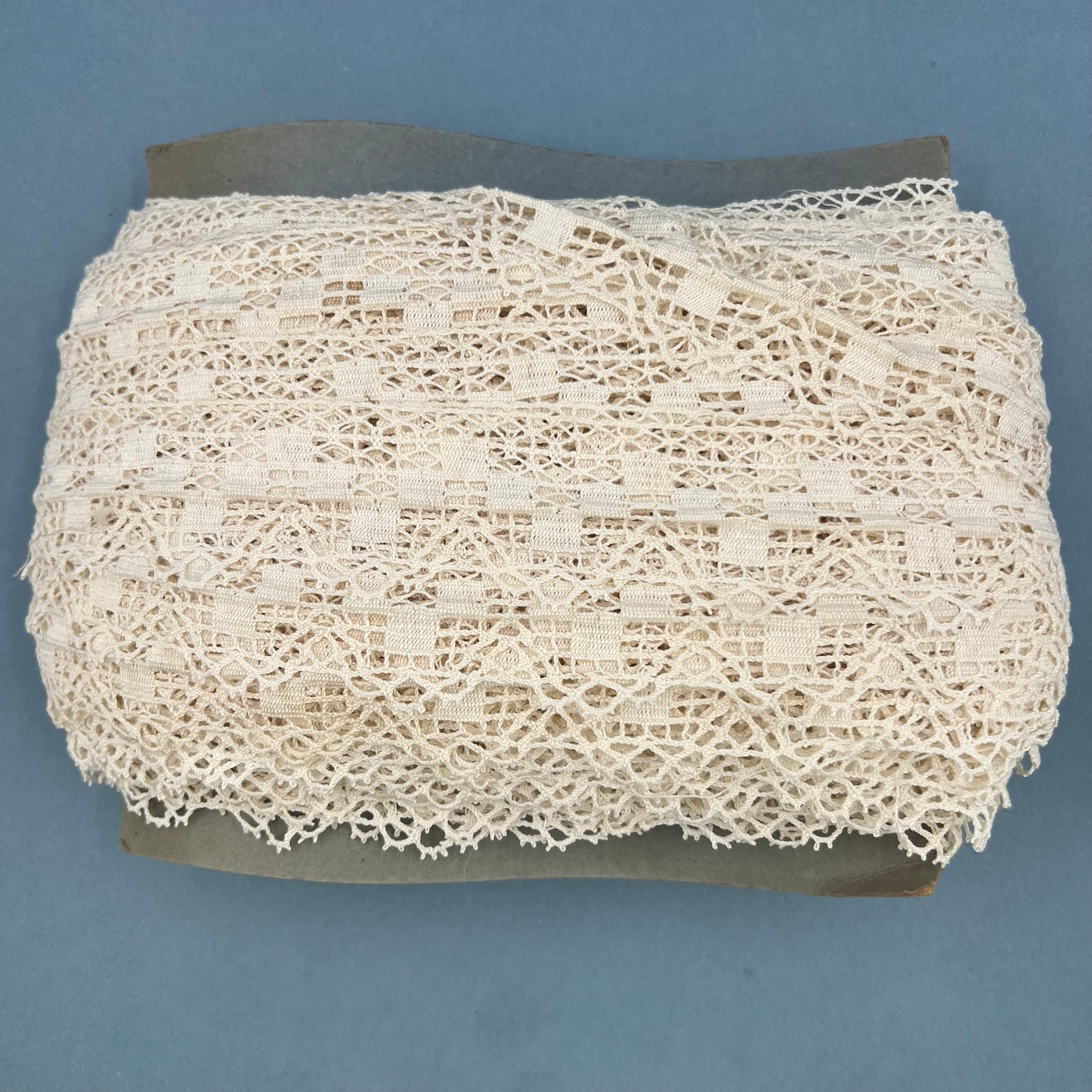 Wholesale Vintage French Lace Trim – 43m – Le Puy-en-Velay Cotton Lace