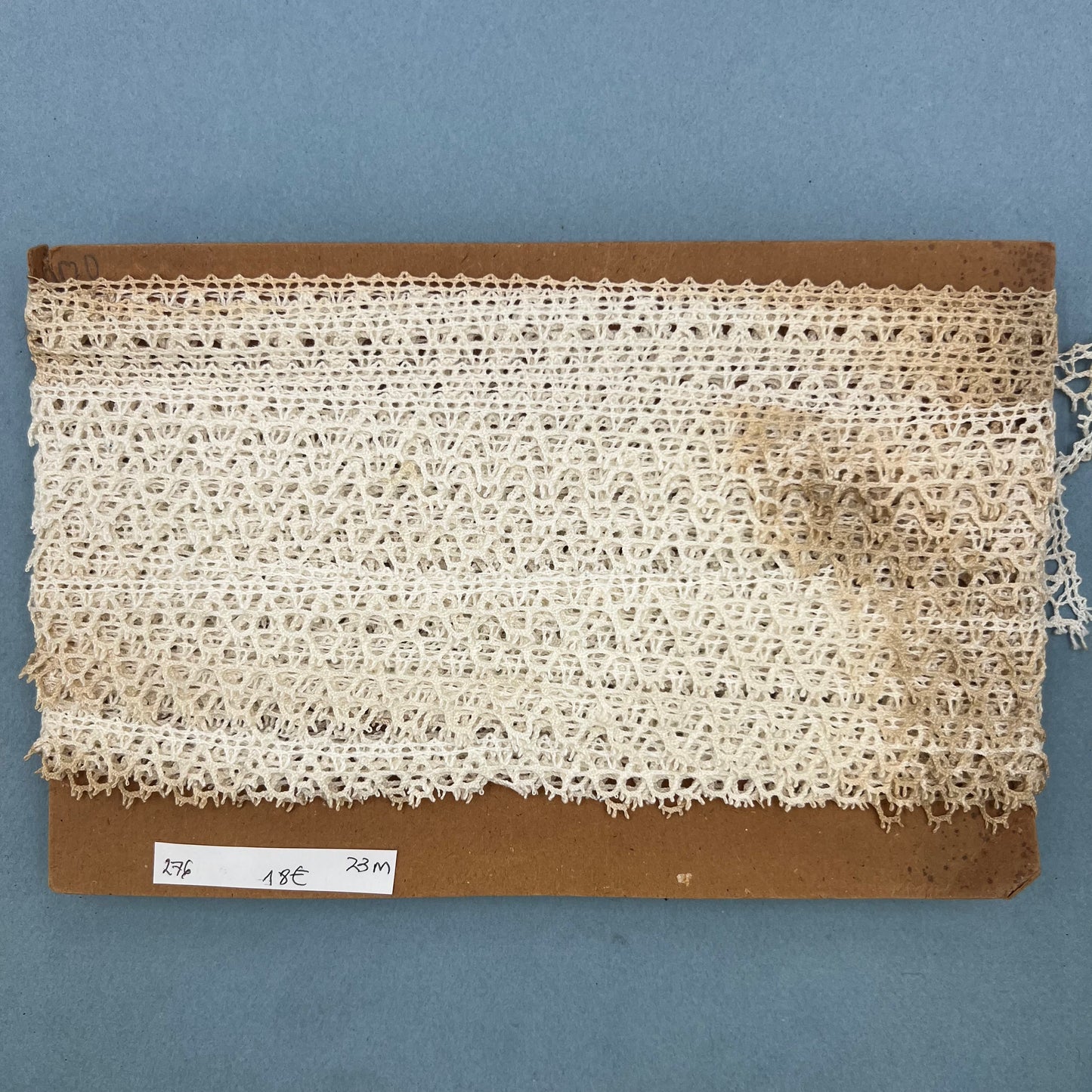 Wholesale Vintage French Lace Trim – 23m – Le Puy-en-Velay Cotton Lace