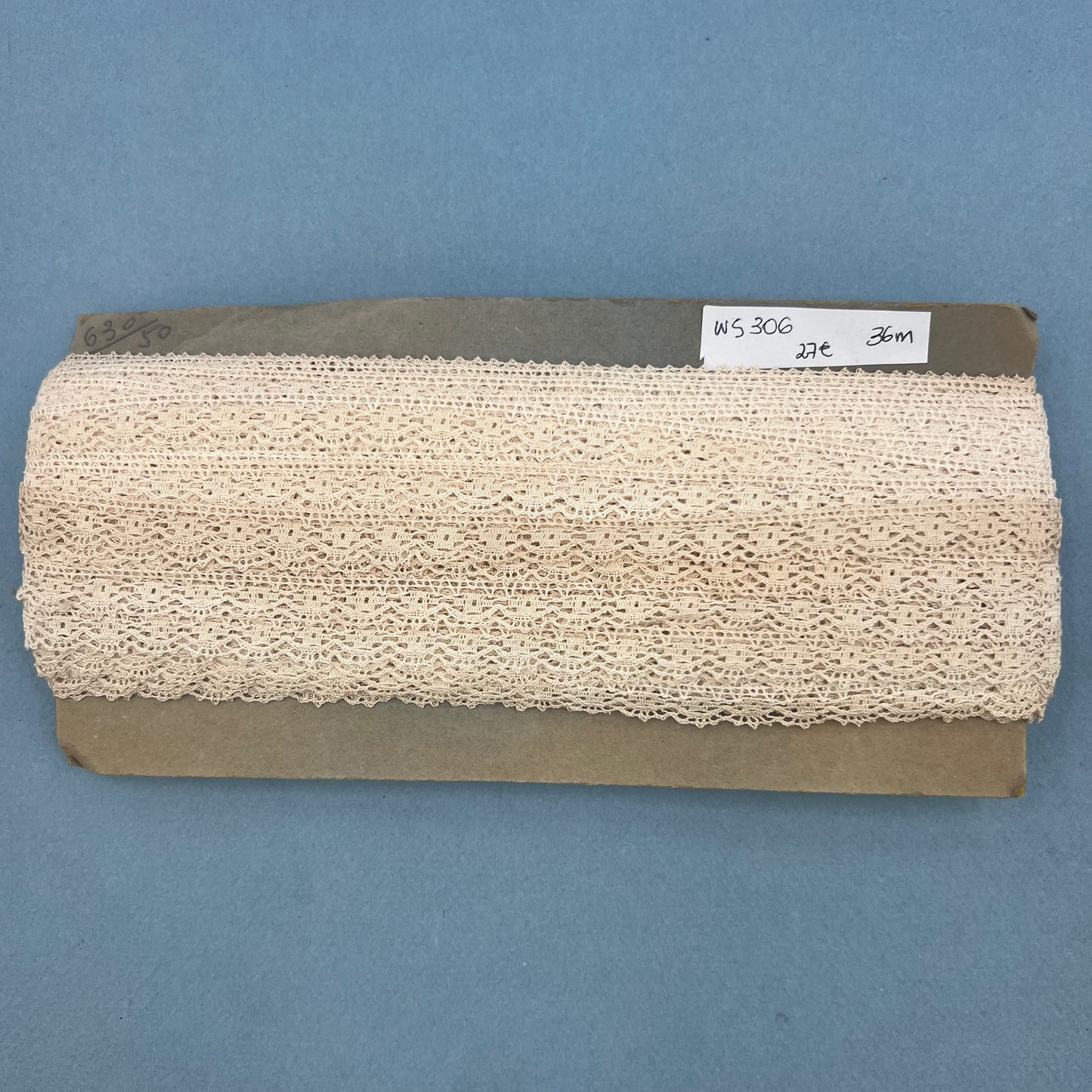 Wholesale Vintage French Lace Trim – 36m – Le Puy-en-Velay Cotton Lace