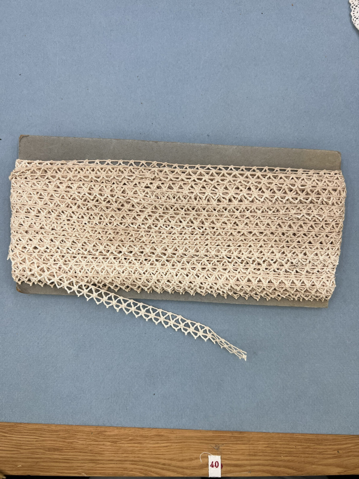 Wholesale Vintage French Lace Trim – 30m – Le Puy-en-Velay Cotton Lace