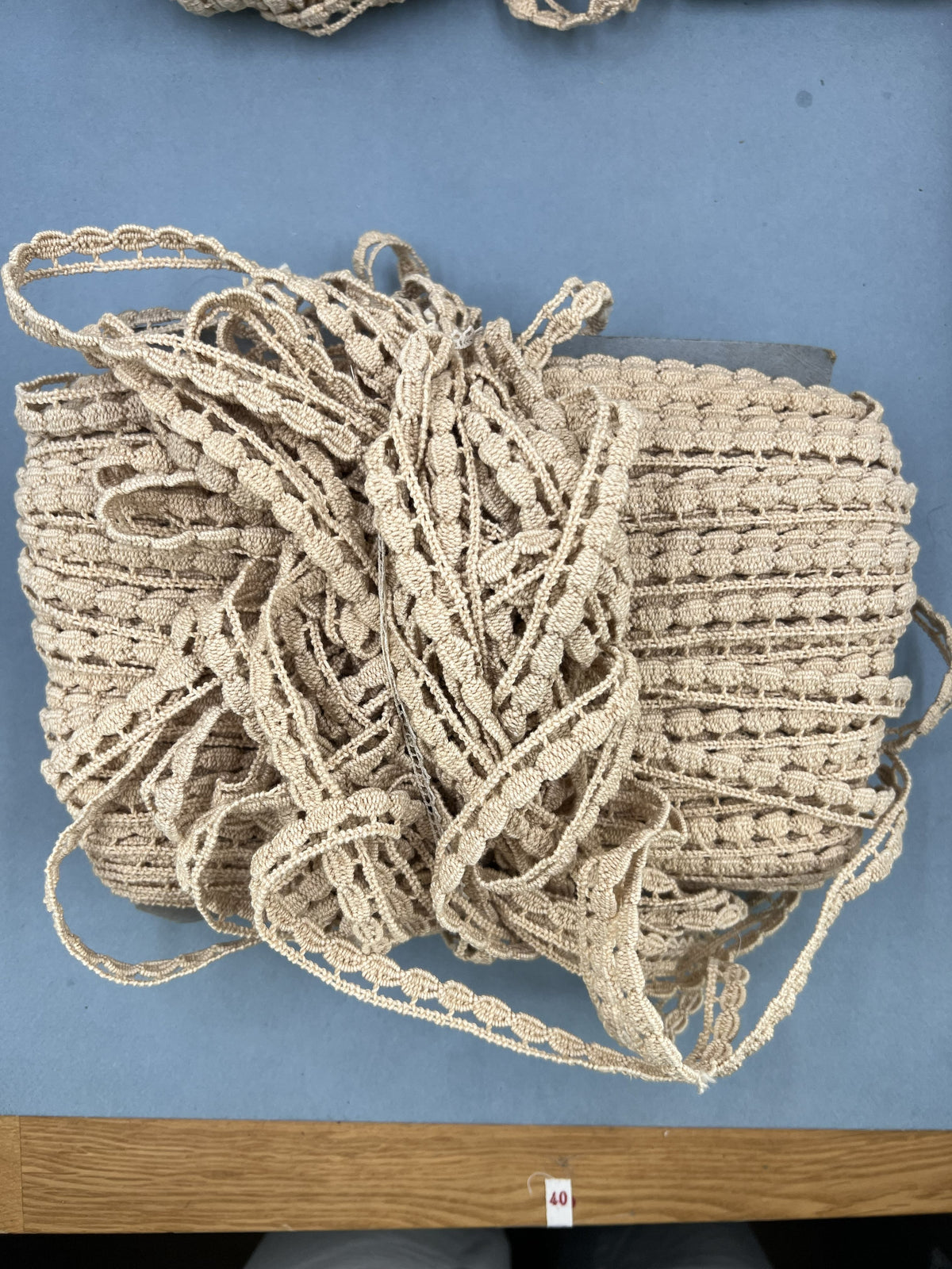 Wholesale Vintage French Lace Trim – 100m – Le Puy-en-Velay Cotton Lace