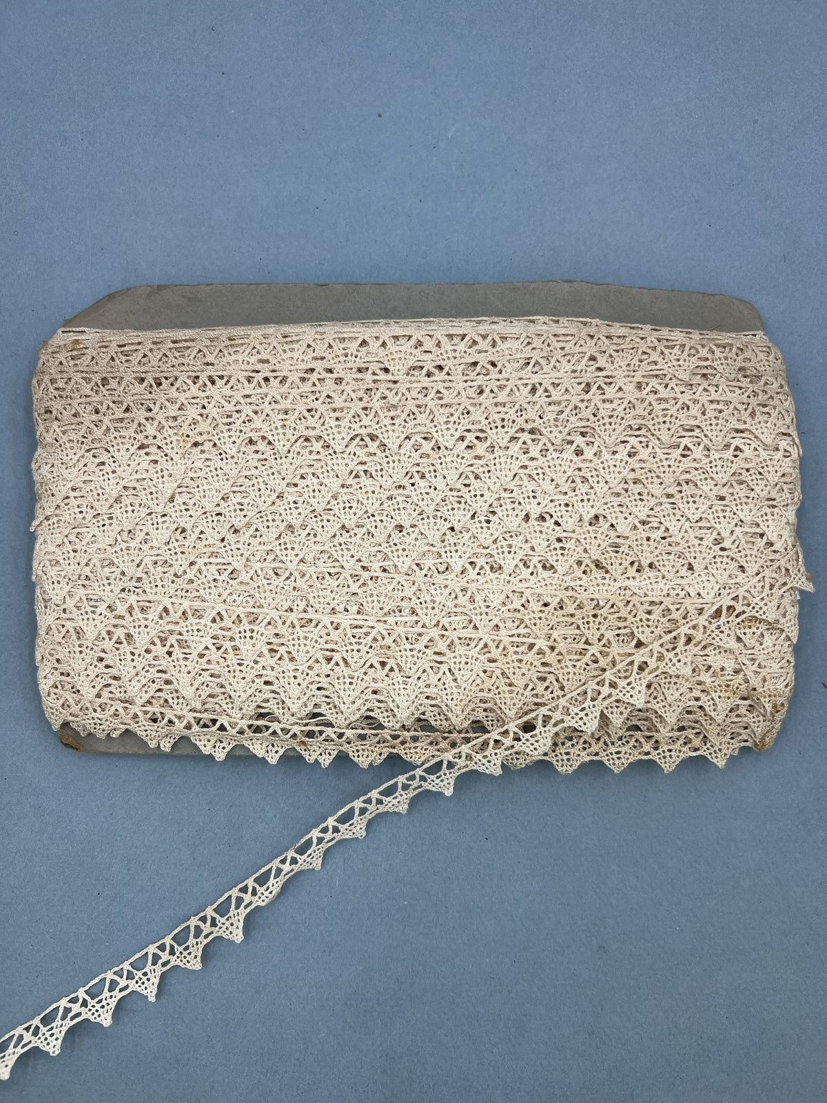 Wholesale Vintage French Lace Trim – 70m – Le Puy-en-Velay Cotton Lace