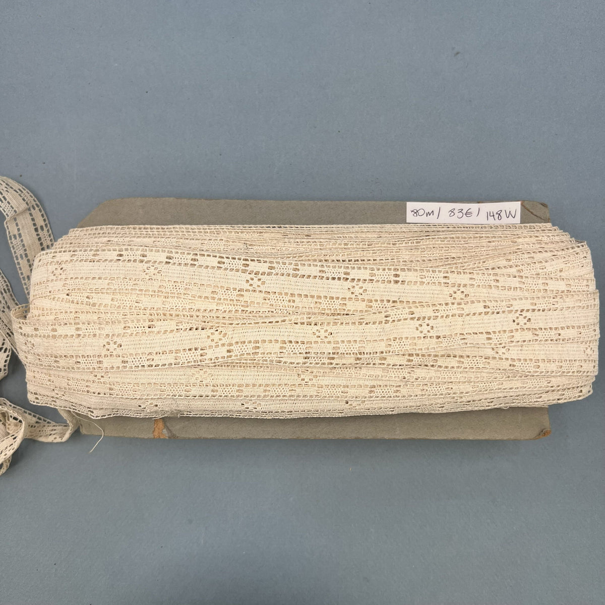 Wholesale Vintage French Lace Trim – 80M – Le Puy-en-Velay Cotton Lace