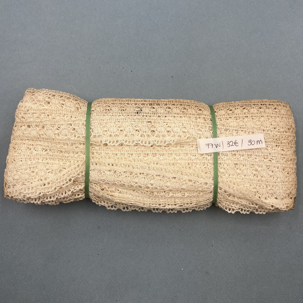 Wholesale Vintage French Lace Trim – 30m – Le Puy-en-Velay Cotton Lace