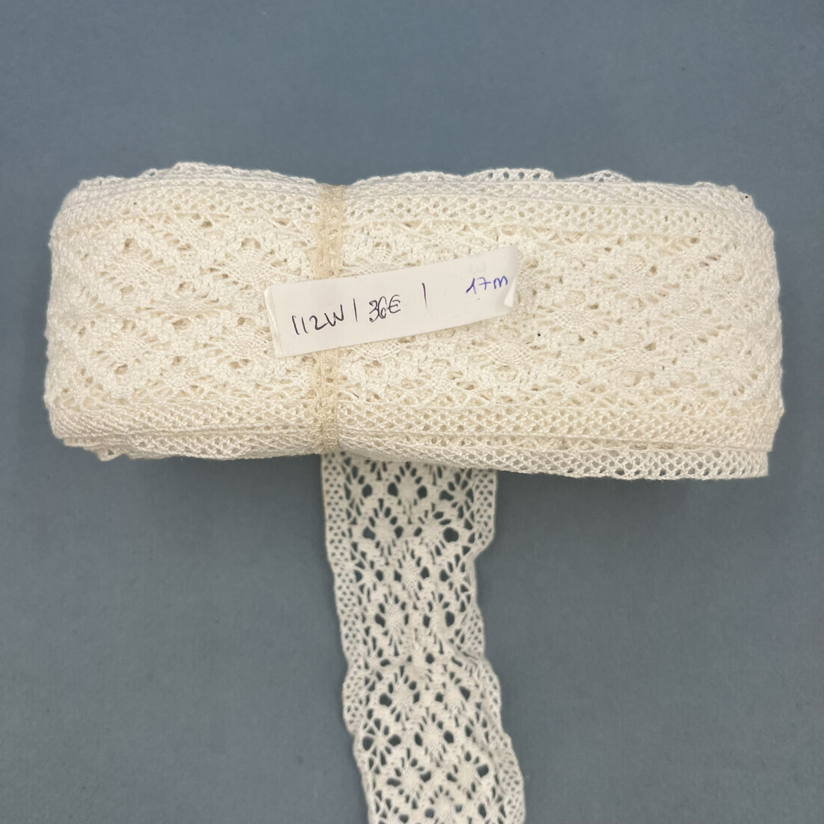 Wholesale Vintage French Lace Trim – 17m – Le Puy-en-Velay Cotton Lace