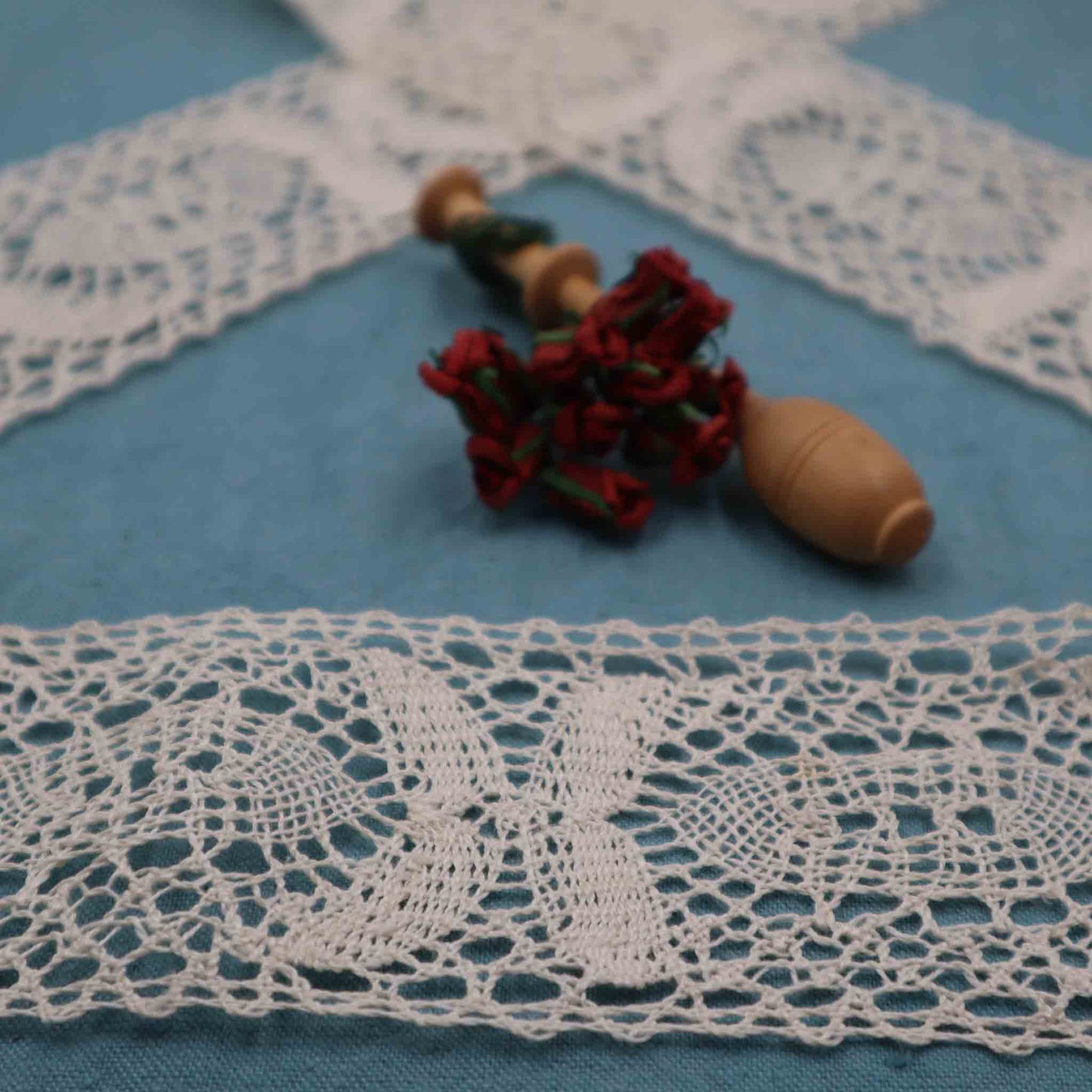Linen Bobbin Lace Trim - Bobbins&Needles