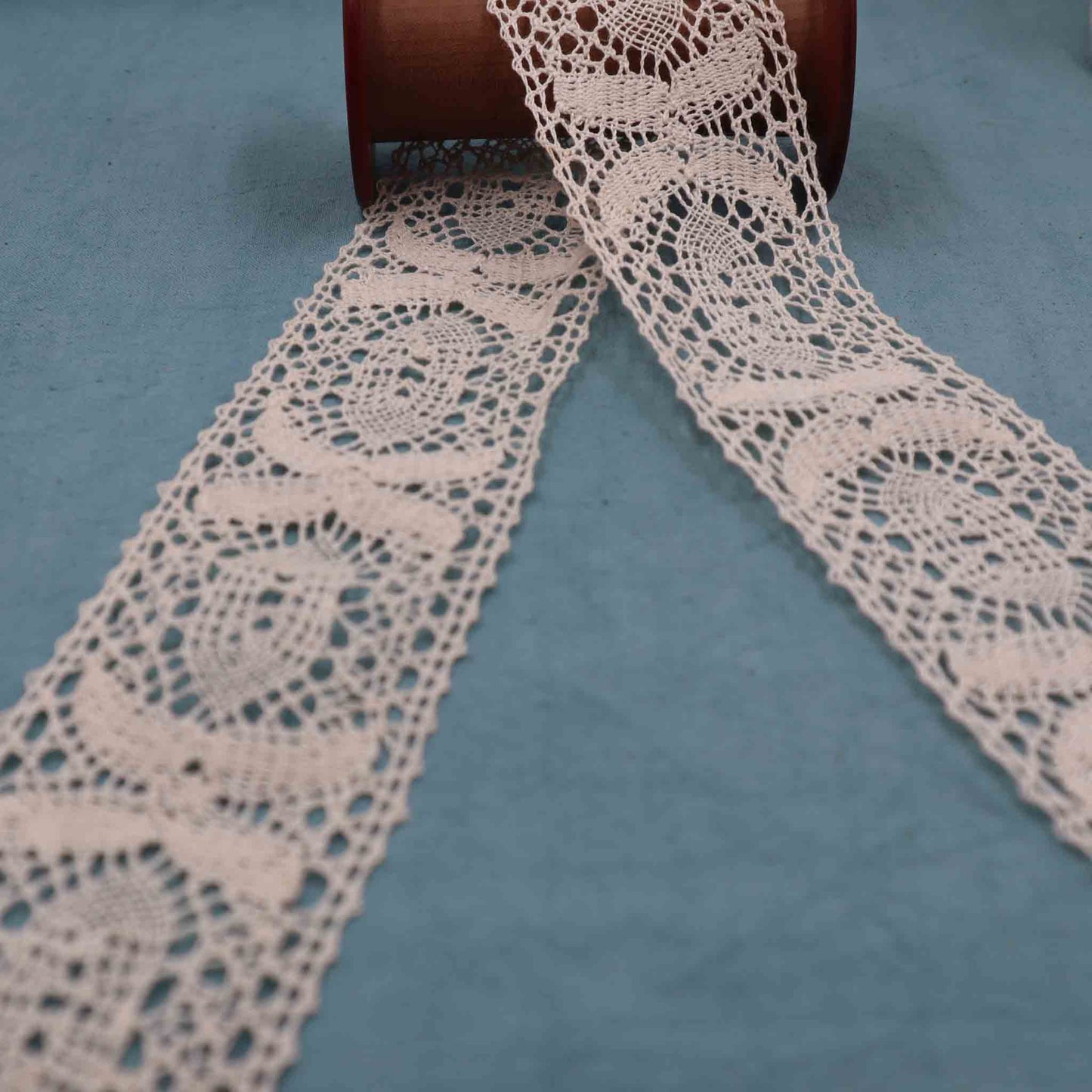 Linen Bobbin Lace Trim - Bobbins&Needles