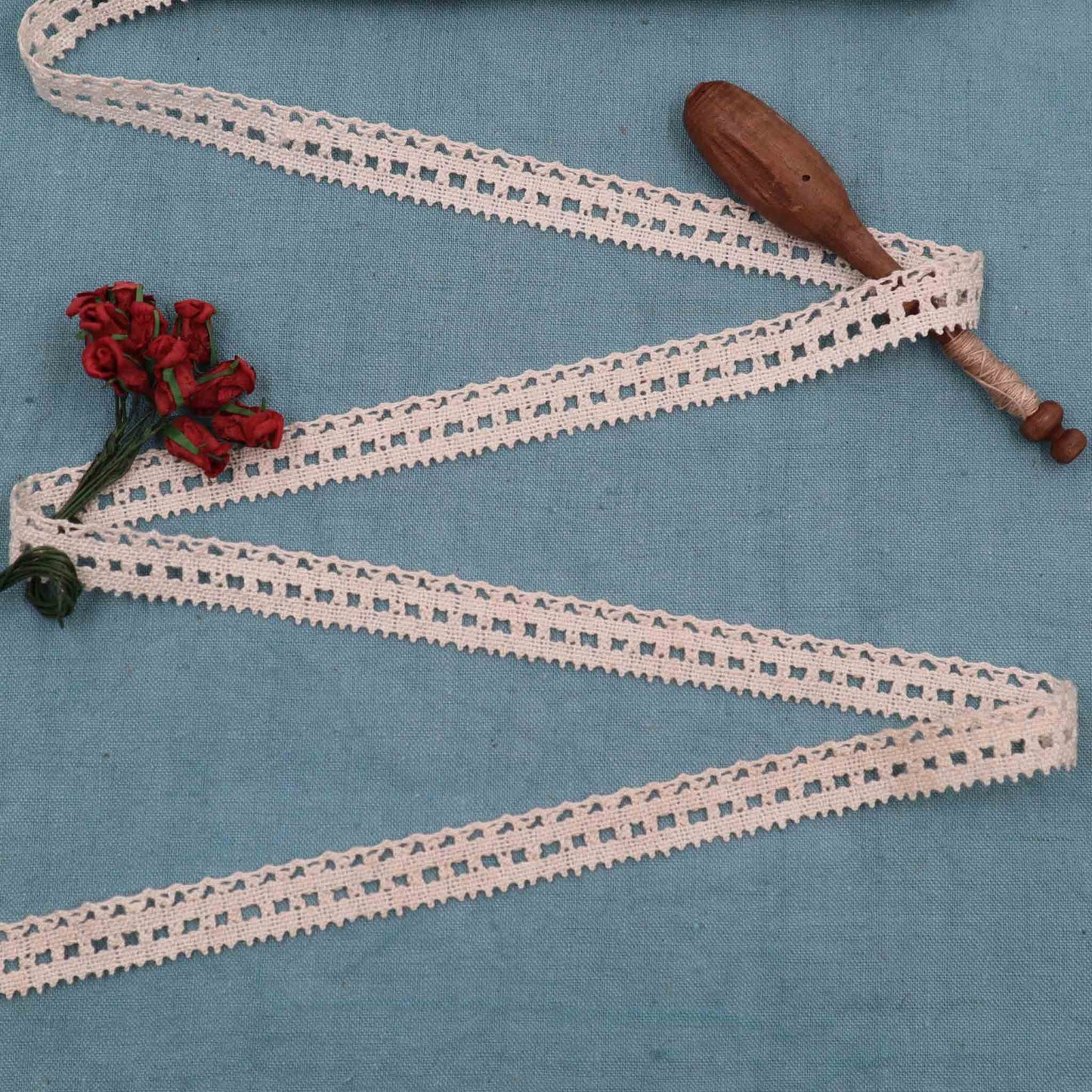 Linen Bobbin Lace Trim - Bobbins&Needles