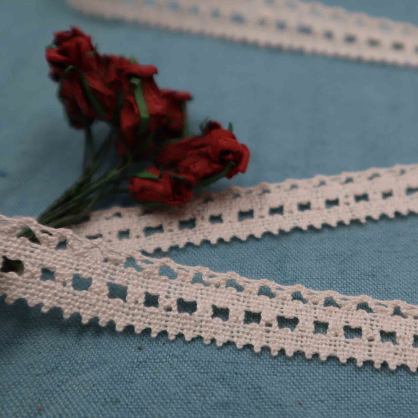 Linen Bobbin Lace Trim - Bobbins&Needles