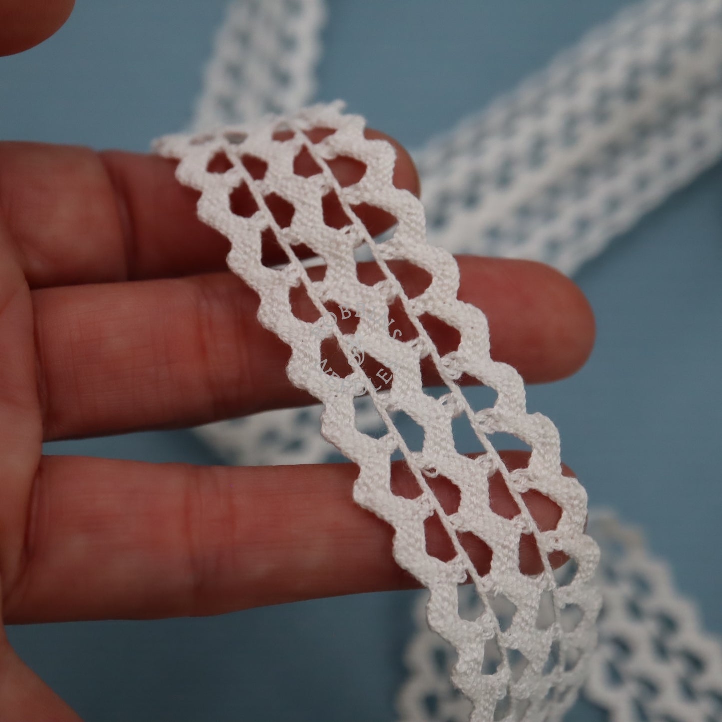 Vintage Cotton Insertion Lace – Bobbin Lace Trim