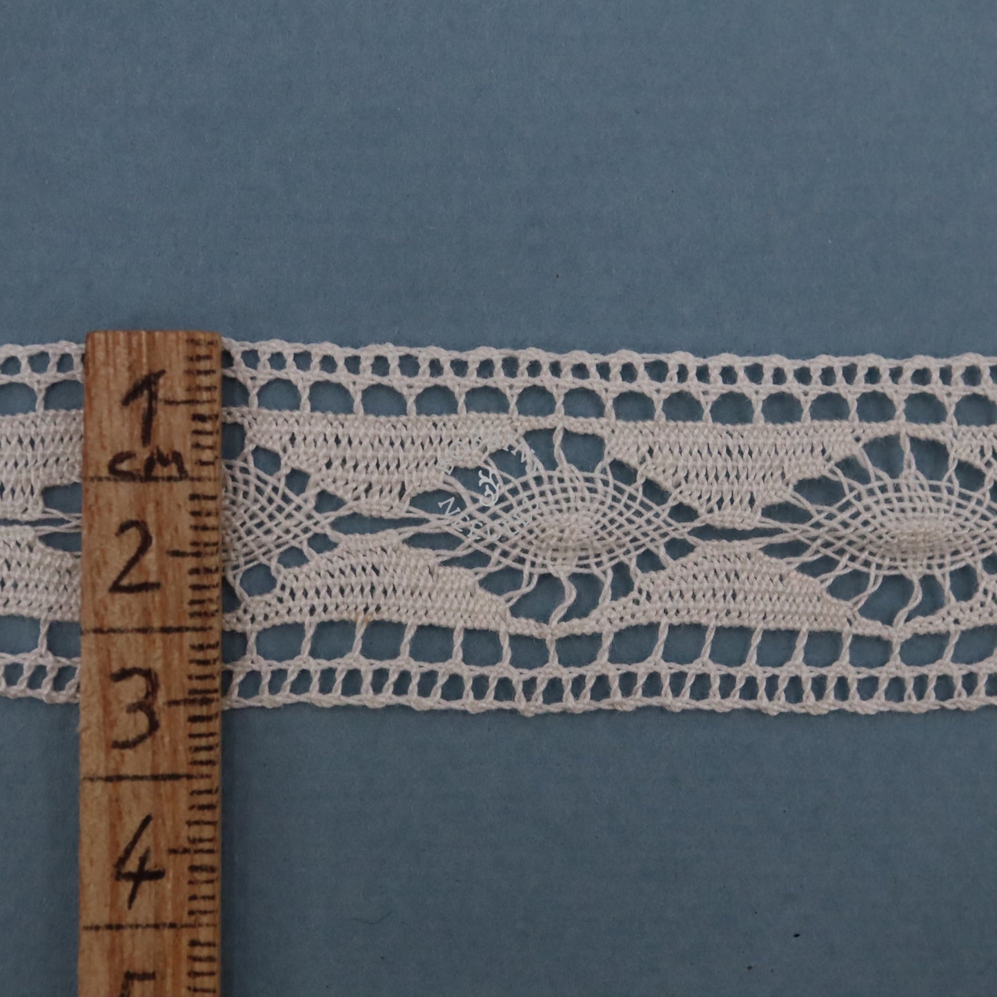 French Lace Insertion Trim – Antique Bobbin Lace – Le Puy Style
