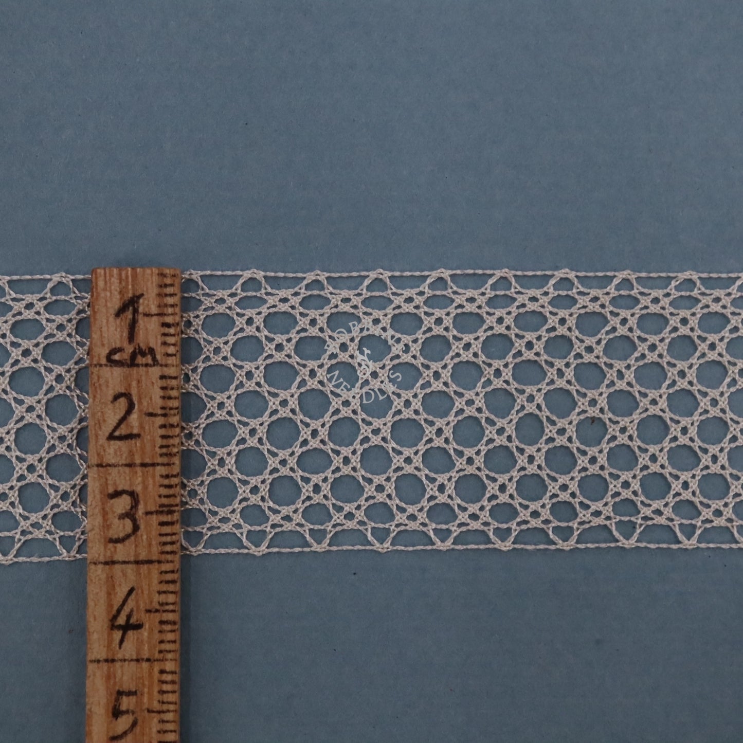 80m Vintage Lace Trim Card – French Cotton Lace – Wholesale Supply - Bobbins&Needles