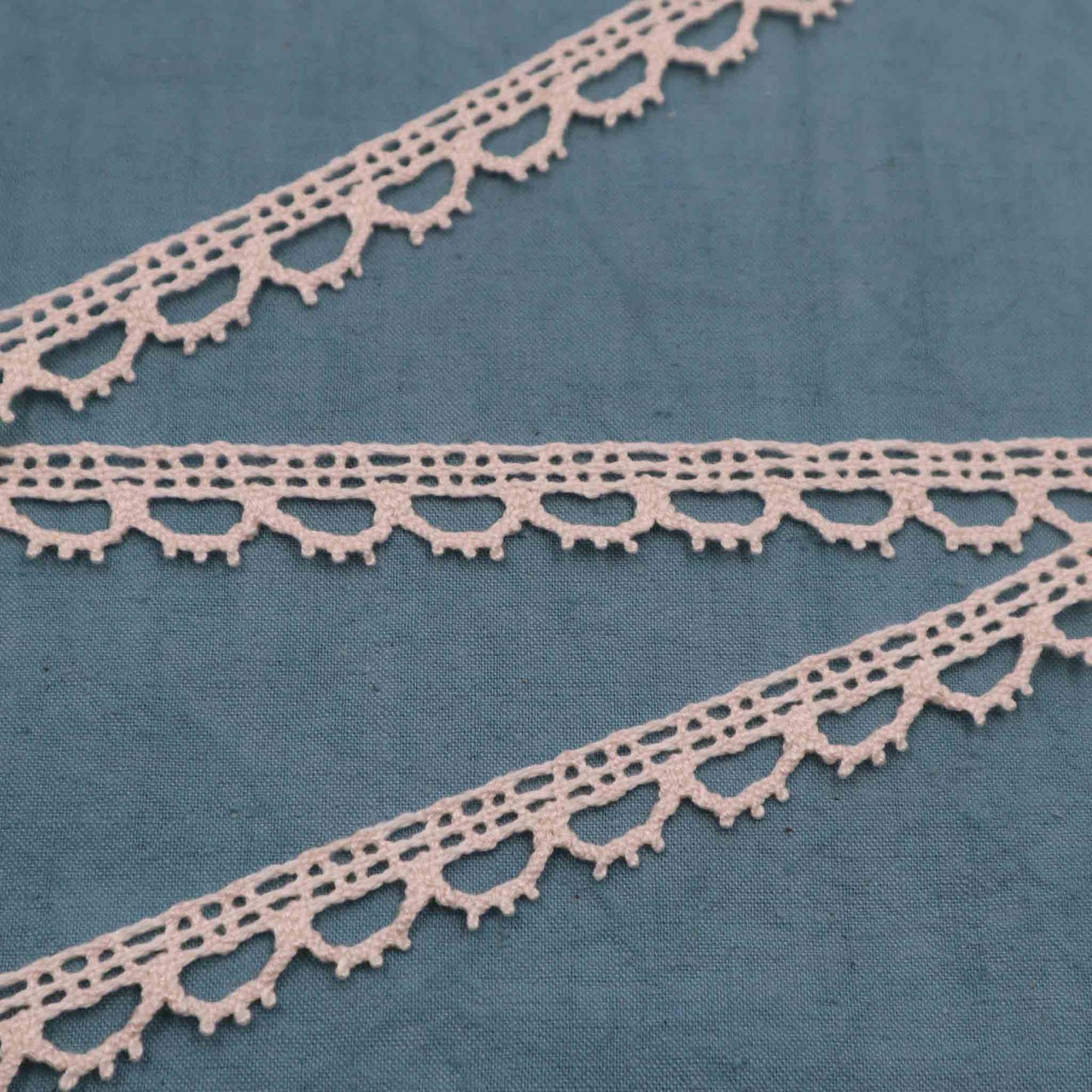 Cotton Bobbin Lace Trim - Bobbins&Needles