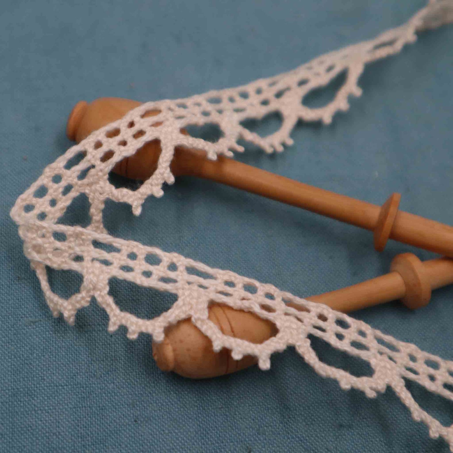 Cotton Bobbin Lace Trim - Bobbins&Needles