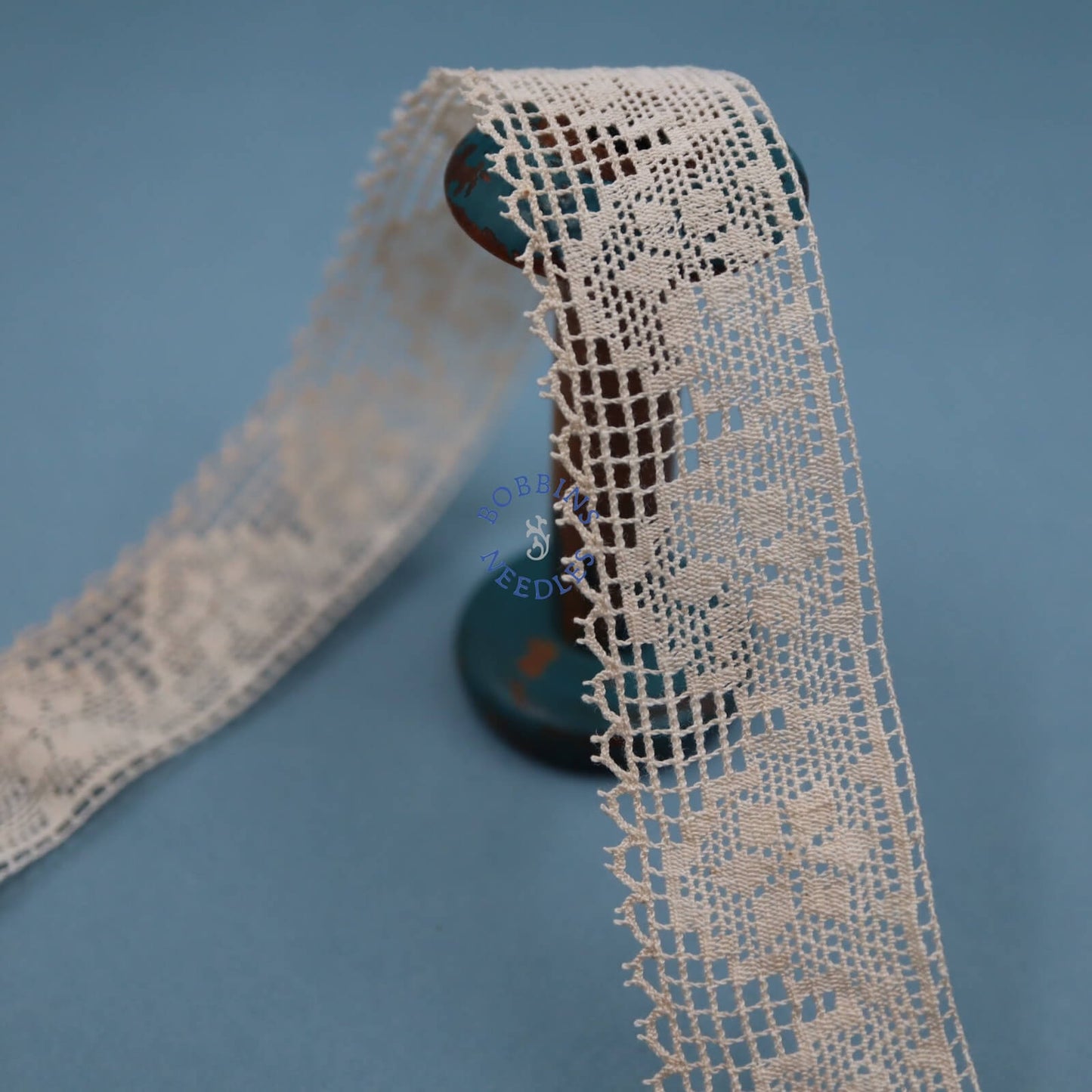 French Lace Border - Vintage Romantic Lace with Floral Pattern