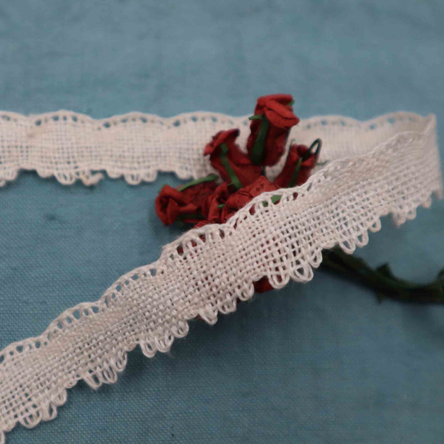Handmade Linen Lace Trim - Bobbins&Needles