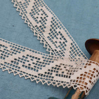 Cotton Bobbin Lace Trim - Bobbins&Needles