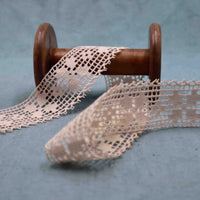 Cotton Bobbin Lace Trim - Bobbins&Needles