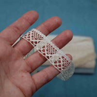 Bulk 19m Cotton Bobbin Lace Trim - Bobbins&Needles