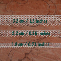 Cotton Bobbin Lace Trim - Bobbins&Needles