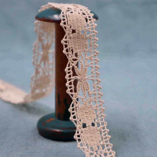 Cotton Bobbin Lace Trim - Bobbins&Needles
