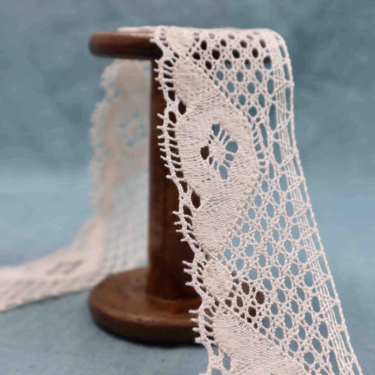 Cotton Bobbin Lace Trim - Bobbins&Needles