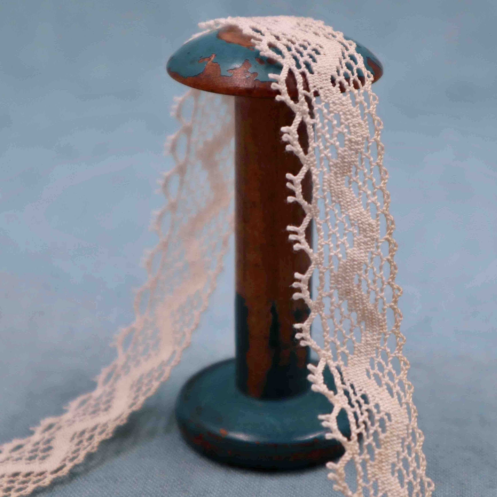 Cotton Bobbin Lace Trim - Bobbins&Needles