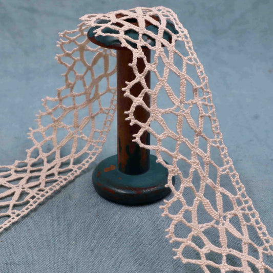 Cotton Bobbin Lace Trim - Bobbins&Needles