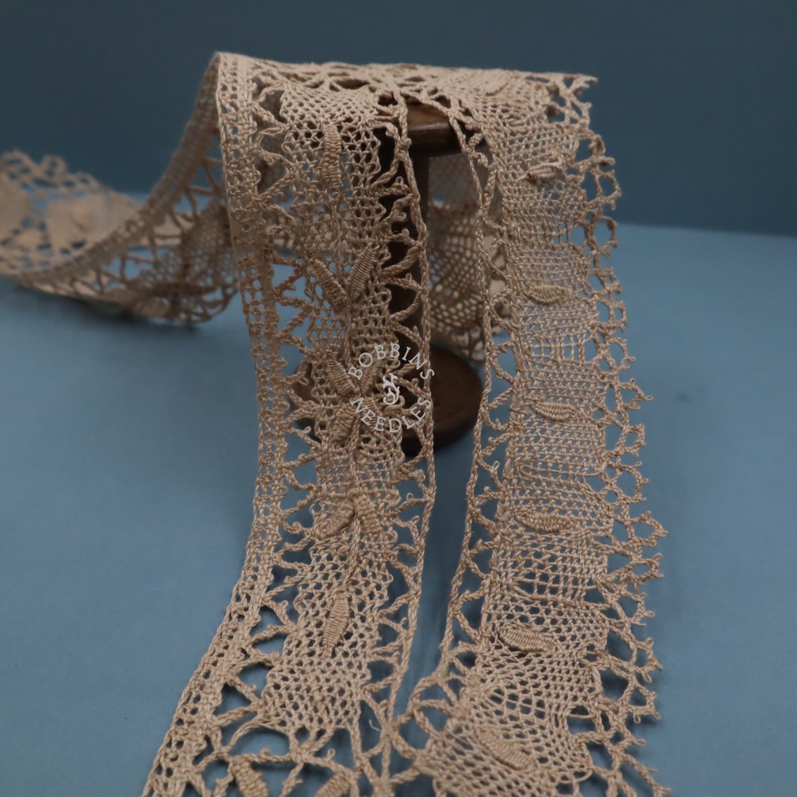 Antique French Linen Bobbin Lace Border – Tablecloth Edging – Handmade Lace - Bobbins&Needles