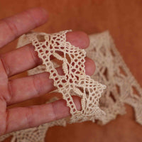 Cotton Bobbin Lace Trim - Bobbins&Needles