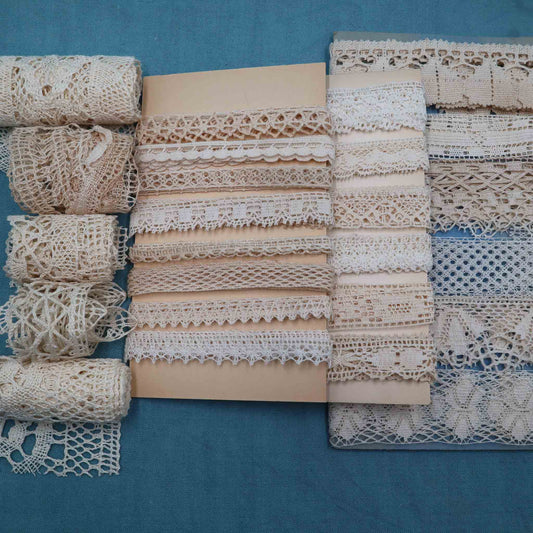 Lace Bundle Bobbin Lace Trims - Bobbins&Needles