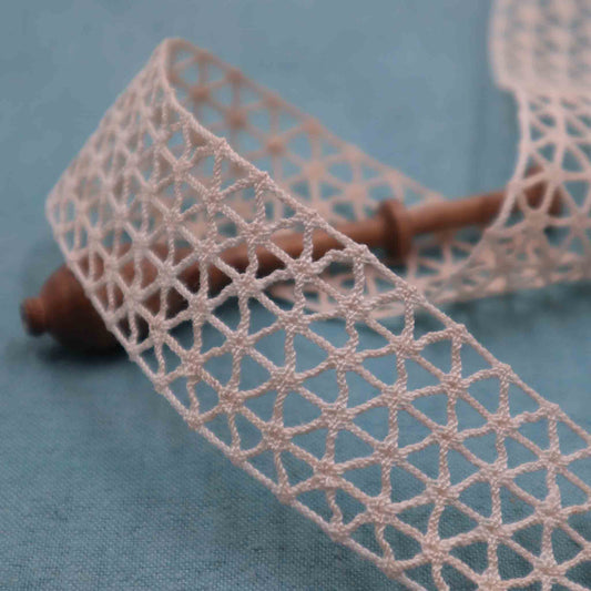 Cotton Bobbin Lace Trim - Bobbins&Needles