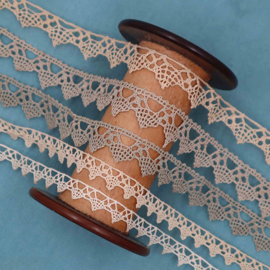 Cotton Bobbin Lace Trim - Bobbins&Needles